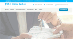 Desktop Screenshot of pretetfinancequebec.com